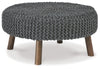 Jassmyn Oversized Accent Ottoman | Charcoal | Ancho: 800.1 - Alto: 377.95 - Prof : 800.1