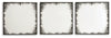 Kali Accent Mirror (Set of 3) | Black | Ancho: 457.2 - Alto: 457.2 - Prof : 19.81