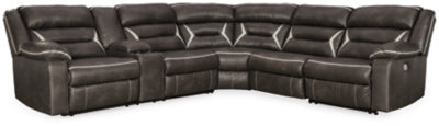 Kincord 4-Piece Power Reclining Sectional | Midnight | Ancho: 276.9cm - Alto: 104.1cm - Prof: 315.0cm