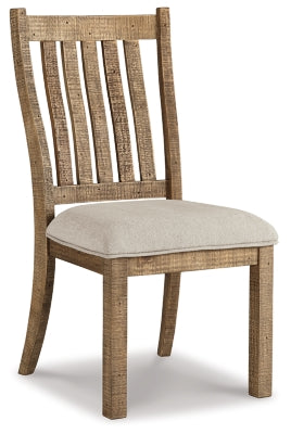 Grindleburg Dining Chair | Light Brown | Ancho: 517.65 - Alto: 1009.65 - Prof : 635.0