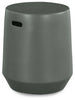 Kalmunds Stool | Gray | Ancho: 40.0cm - Alto: 44.4cm - Prof: 40.0cm