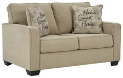 Lucina Loveseat | Quartz | Ancho: 1524.0 - Alto: 965.2 - Prof : 990.6
