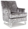 Gloriann Accent Chair | Pewter | Ancho: 787.4 - Alto: 781.05 - Prof : 866.9