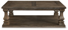 Johnelle Coffee Table | Gray | Ancho: 137.2cm - Alto: 45.1cm - Prof: 101.6cm