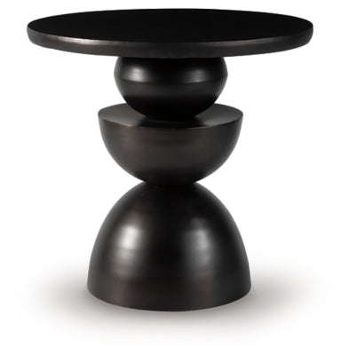 Kurtson Accent Table | Bronze Finish | Ancho: 58.4cm - Alto: 58.1cm - Prof: 58.4cm