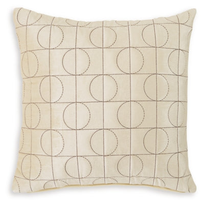 Kydner Pillow (Set of 4) | Beige/Brown | Ancho: 55.9cm - Alto: 55.9cm - Prof: 12.7cm