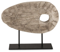 Dashburn Sculpture | Antique White/Black | Ancho: 36.2cm - Alto: 29.2cm - Prof: 10.2cm