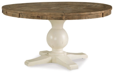 Grindleburg Dining Table | Light Brown | Ancho: 1524.0 - Alto: 771.65 - Prof : 1524.0