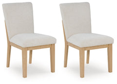 Whittgate Dining Chair | Light Brown | Ancho: 48.9cm - Alto: 86.4cm - Prof: 61.6cm