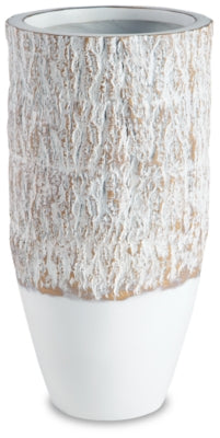 Hannalee Vase | Antique White | Ancho: 175.01 - Alto: 350.01 - Prof : 175.01