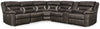 Kincord 4-Piece Power Reclining Sectional | Midnight | Ancho: 281.9cm - Alto: 104.1cm - Prof: 320.0cm