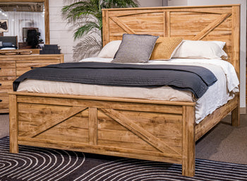 Branstony Queen Americana Crossbuck Piecero con Paneles