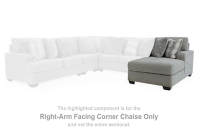 Keener Right-Arm Facing Corner Chaise | Ash | Ancho: 990.6 - Alto: 990.6 - Prof : 1701.8