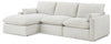 Gimma 3-Piece Sectional Sofa with Chaise | Gray | Ancho: 281.9cm - Alto: 91.4cm - Prof: 170.2cm