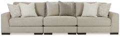 Lyndeboro 3-Piece Sectional Sofa | Wicker | Ancho: 348.0cm - Alto: 99.1cm - Prof: 111.8cm