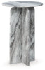 Keithwell Accent Table | Gray | Ancho: 38.1cm - Alto: 58.8cm - Prof: 38.1cm