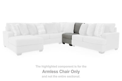 Keener Armless Chair | Ash | Ancho: 660.4 - Alto: 990.6 - Prof : 990.6