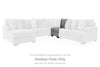 Keener Armless Chair | Ash | Ancho: 660.4 - Alto: 990.6 - Prof : 990.6