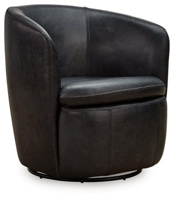Kierreys Swivel Chair | Midnight | Ancho: 79.4cm - Alto: 80.3cm - Prof: 73.7cm