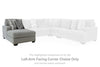 Keener Left-Arm Facing Corner Chaise | Ash | Ancho: 99.1cm - Alto: 99.1cm - Prof: 170.2cm