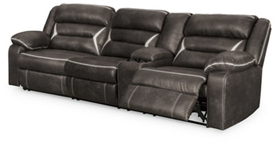 Kincord 2-Piece Power Reclining Sectional Sofa | Midnight | Ancho: 312.4cm - Alto: 104.1cm - Prof: 99.1cm