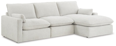 Gimma 3-Piece Sectional Sofa with Chaise | Gray | Ancho: 2819.4 - Alto: 914.4 - Prof : 1701.8