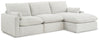 Gimma 3-Piece Sectional Sofa with Chaise | Gray | Ancho: 2819.4 - Alto: 914.4 - Prof : 1701.8