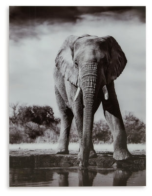 Glinyard Wall Art | Black/White | Ancho: 91.4cm - Alto: 121.9cm - Prof: 2.5cm