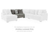 Keener Armless Loveseat | Ash | Ancho: 1320.8 - Alto: 990.6 - Prof : 990.6