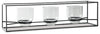 Jadyn Candle Holder | Black | Ancho: 685.8 - Alto: 177.8 - Prof : 177.8