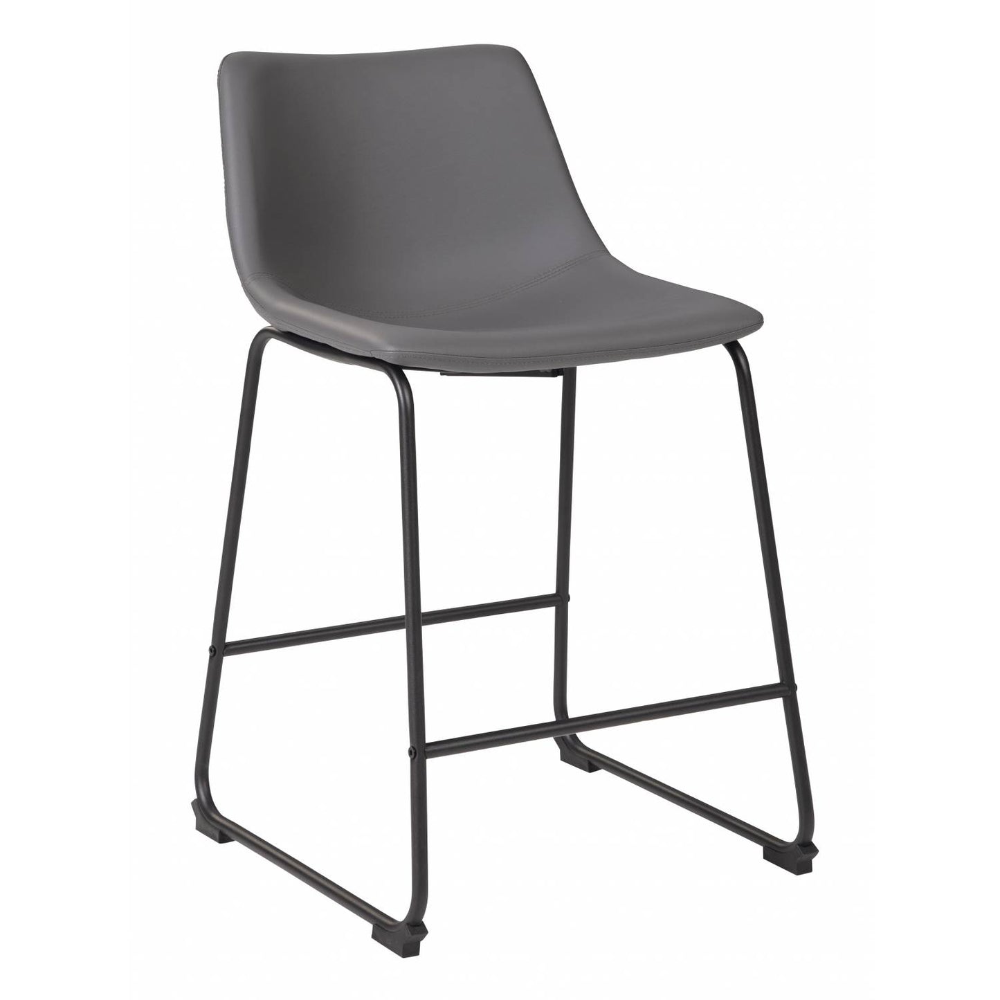 Centiar Counter Height Bar Stool | Gray | Ancho: 47.6cm - Alto: 87.6cm - Prof: 54.6cm