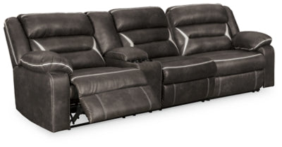 Kincord 2-Piece Power Reclining Sectional Sofa | Midnight | Ancho: 312.4cm - Alto: 104.1cm - Prof: 99.1cm