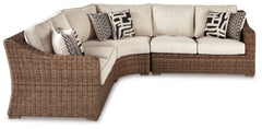 Beachcroft 3-Piece Outdoor Seating Set | Beige | Ancho: 240.0cm - Alto: 96.5cm - Prof: 240.0cm