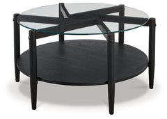 Westmoro Coffee Table | Black | Ancho: 914.4 - Alto: 444.5 - Prof : 914.4