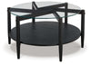 Westmoro Coffee Table | Black | Ancho: 914.4 - Alto: 444.5 - Prof : 914.4
