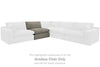 Next-Gen Gaucho Armless Chair | Putty | Ancho: 101.6cm - Alto: 91.4cm - Prof: 106.7cm