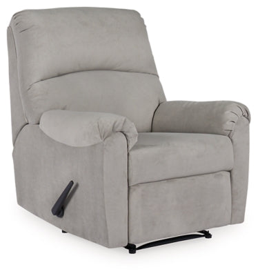 Nerviano Recliner | Gray | Ancho: 85.1cm - Alto: 106.7cm - Prof: 94.0cm