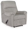 Nerviano Recliner | Gray | Ancho: 85.1cm - Alto: 106.7cm - Prof: 94.0cm