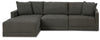 Evey 3-Piece Sectional with Chaise | Granite | Ancho: 271.8cm - Alto: 94.0cm - Prof: 175.3cm