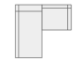 Elyza 2-Piece Sectional with Chaise