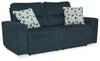 Paulestein Power Reclining Sofa | Denim | Ancho: 2057.4 - Alto: 1016.0 - Prof : 1041.4