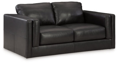 Amiata Loveseat | Onyx | Ancho: 177.8cm - Alto: 88.9cm - Prof: 104.1cm
