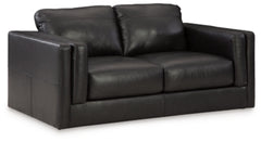 Amiata Loveseat | Onyx | Ancho: 177.8cm - Alto: 88.9cm - Prof: 104.1cm