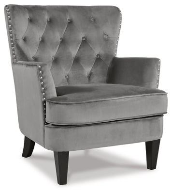 Romansque Accent Chair | Gray | Ancho: 806.45 - Alto: 952.5 - Prof : 787.4