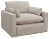 Refined Oversized Chair | Sand | Ancho: 111.8cm - Alto: 91.4cm - Prof: 106.7cm