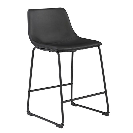 Centiar Counter Height Bar Stool | Black | Ancho: 47.6cm - Alto: 87.6cm - Prof: 54.6cm
