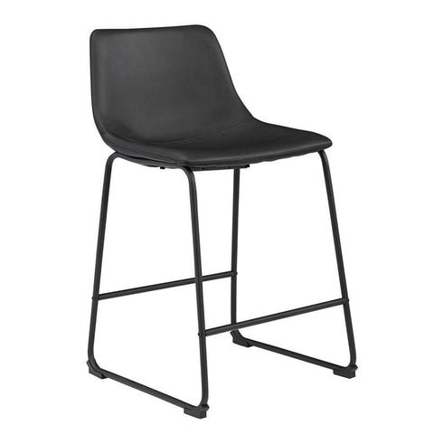 Centiar Counter Height Bar Stool | Black | Ancho: 47.6cm - Alto: 87.6cm - Prof: 54.6cm