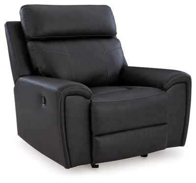 Montacute Glider Recliner | Carbon | Ancho: 1066.8 - Alto: 1041.4 - Prof : 1092.2