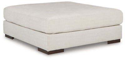 Lyndeboro Oversized Accent Ottoman | Natural | Ancho: 129.5cm - Alto: 50.8cm - Prof: 129.5cm