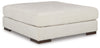 Lyndeboro Oversized Accent Ottoman | Natural | Ancho: 129.5cm - Alto: 50.8cm - Prof: 129.5cm
